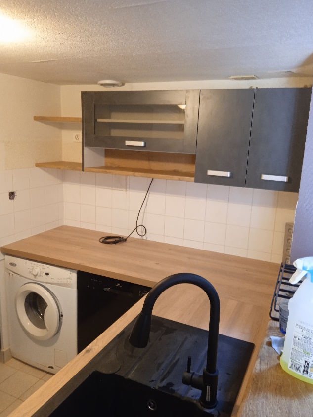 menuiserie sur mesure bois artisan saint-malo bretagne cuisine chêne mélaminé