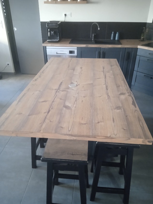 menuiserie sur mesure bois artisan saint-malo bretagne cuisine chêne