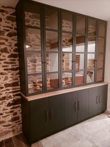 menuiserie sur mesure bois artisan saint-malo bretagne agencement chêne mélaminé