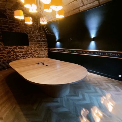 menuiserie sur mesure bois artisan saint-malo bretagne agencement chêne mélaminé